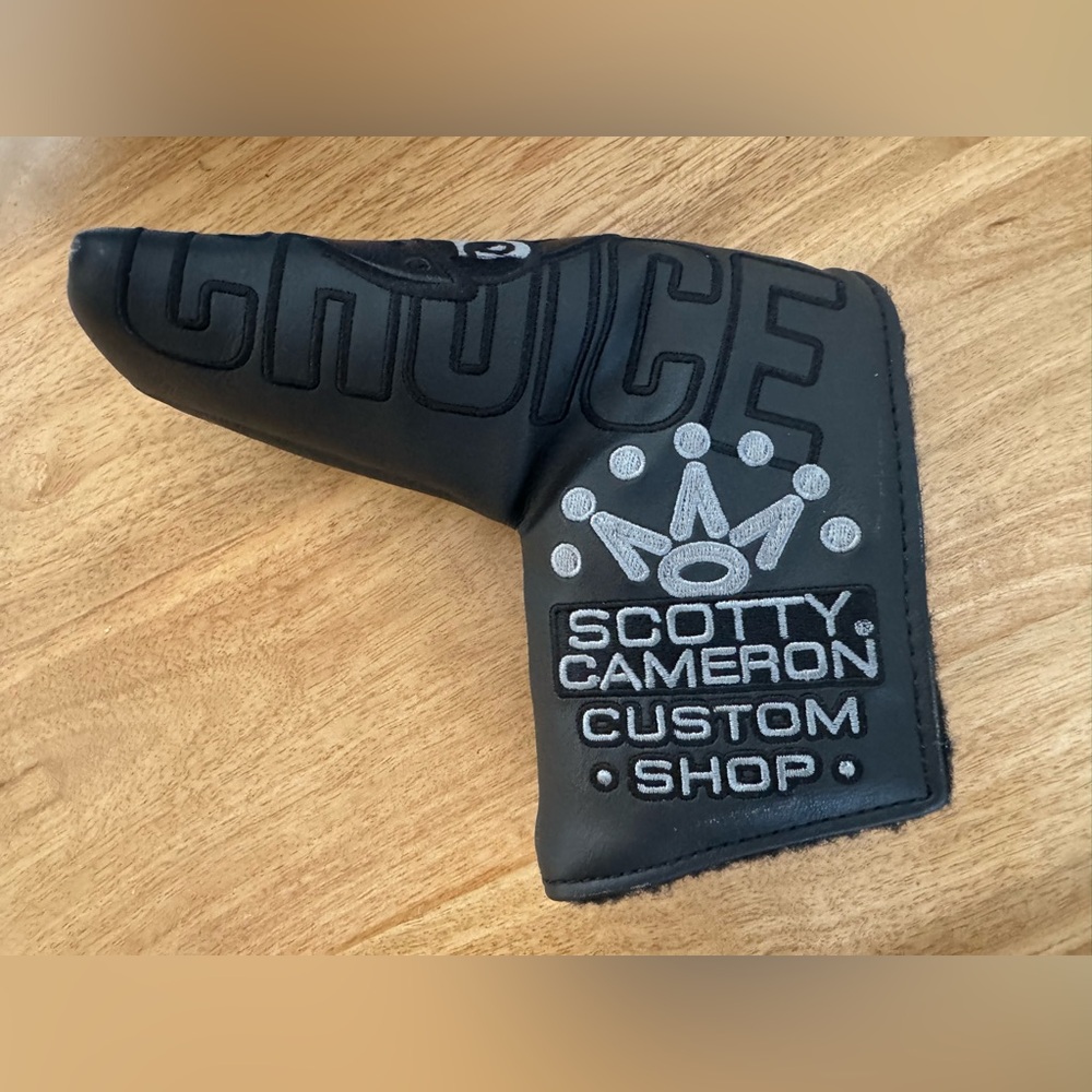 Scotty Cameron Custom Shop Champs Choice Johnny Racer Golf Putter Head cover